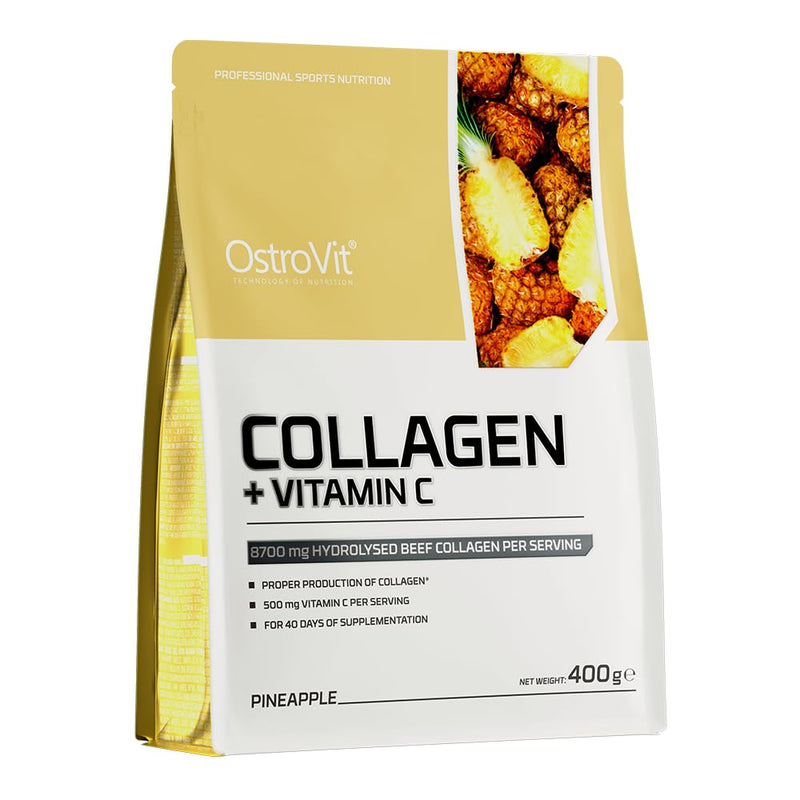 OstroVit Collagen + Vitamin C (400g) Pineapple - Proteins - Collagen 400g
