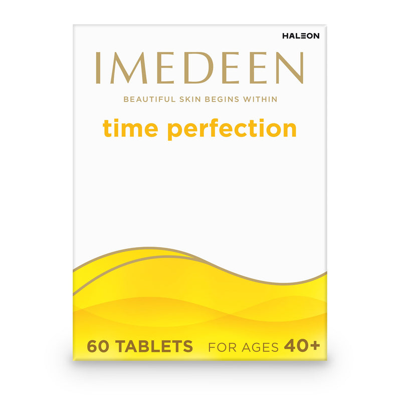 Imedeen Time Perfection - 60 Tablets - Skincare Supplements to Support Collagen Formation - Containing Vitamin C and Zinc - Improves Moisture Balance & Helps Skin to Feel Smoother