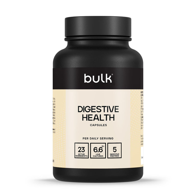 Bulk Digestive Health Capsules, Chloride, Calcium, Lactase Enzymes, 120 Capsules, 30 Servings, Packaging May Vary