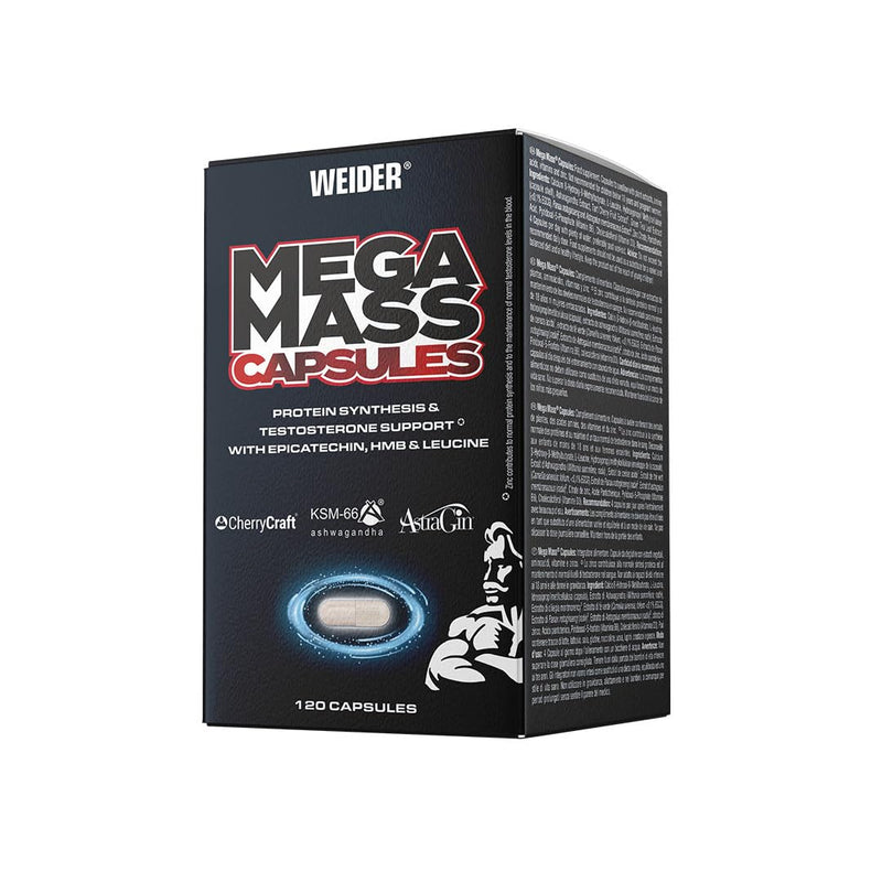 Weider Mega Mass Capsules - 120 caps