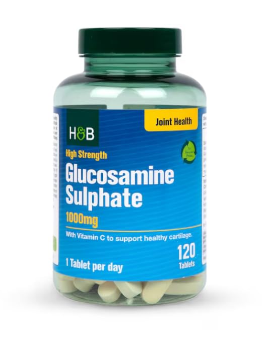 Holland & Barrett Glucosamine Sulphate 1000mg - with Vitamin C - 120 Tablets