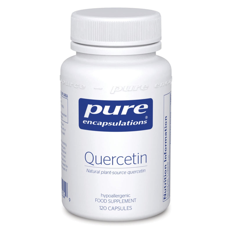 Pure Encapsulations Quercetin 250mg - Natural Plant-Source Pure Quercetin Supplement - Promotes Immune Support, Cardiometabolic Health and Overall Cellular Health - 120 Vegetarian Capsules