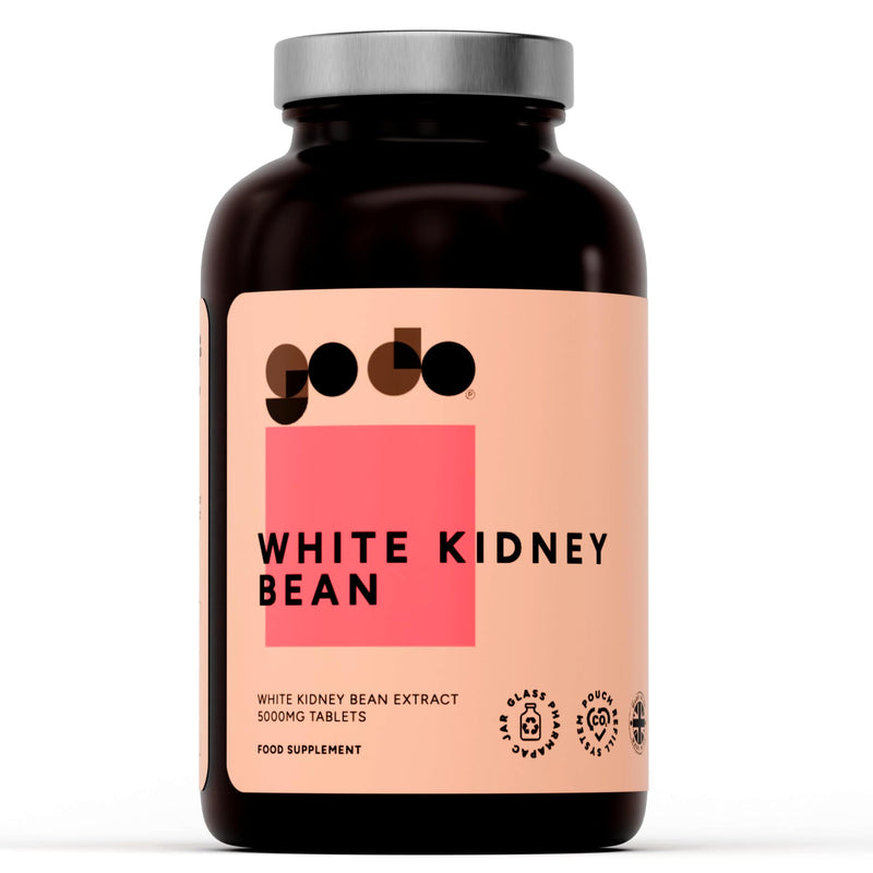 White Kidney Bean Extract Tablets 5000mg - Carbohydrate Control Supplement - High Strength Kidney Bean Supplement for Men and Women - Vegans - Easy to Swallow - (360 Tablets) 360 count (Pack of 1)
