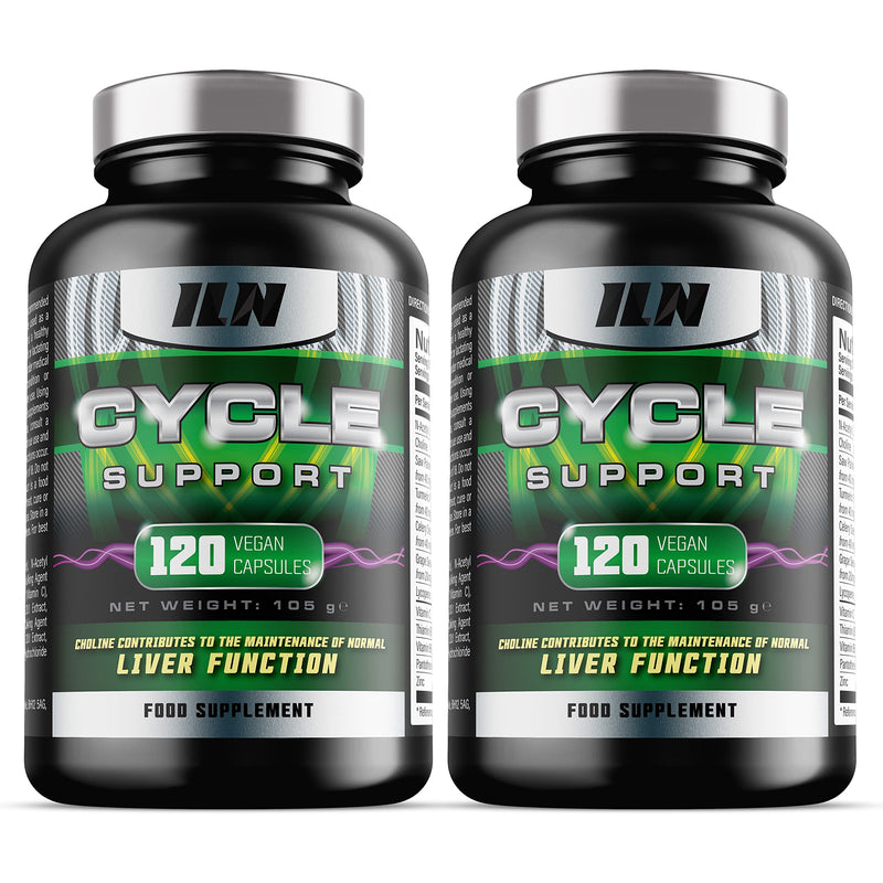 Cycle Support Supplement - NAC, Hawthorn Berry and with Choline for Normal Liver Function (240 Count) 240 count (Pack of 1)