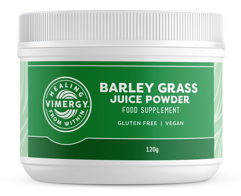 Vimergy USDA Organic Barley Grass Juice Powder, Trial Size - 30 Servings - Super Greens Powder Contains Iron, Vitamin C, & Vitamin E - Non-GMO, Gluten-Free, Vegan & Paleo - Daily Greens Booster (120g) 120 g (Pack of 1)
