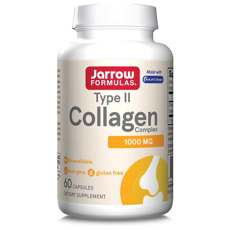 Jarrow Formulas, Type II Collagen Complex (Type 2 Collagen), 60 Capsules, Gluten Free, Soy Free, Non-GMO