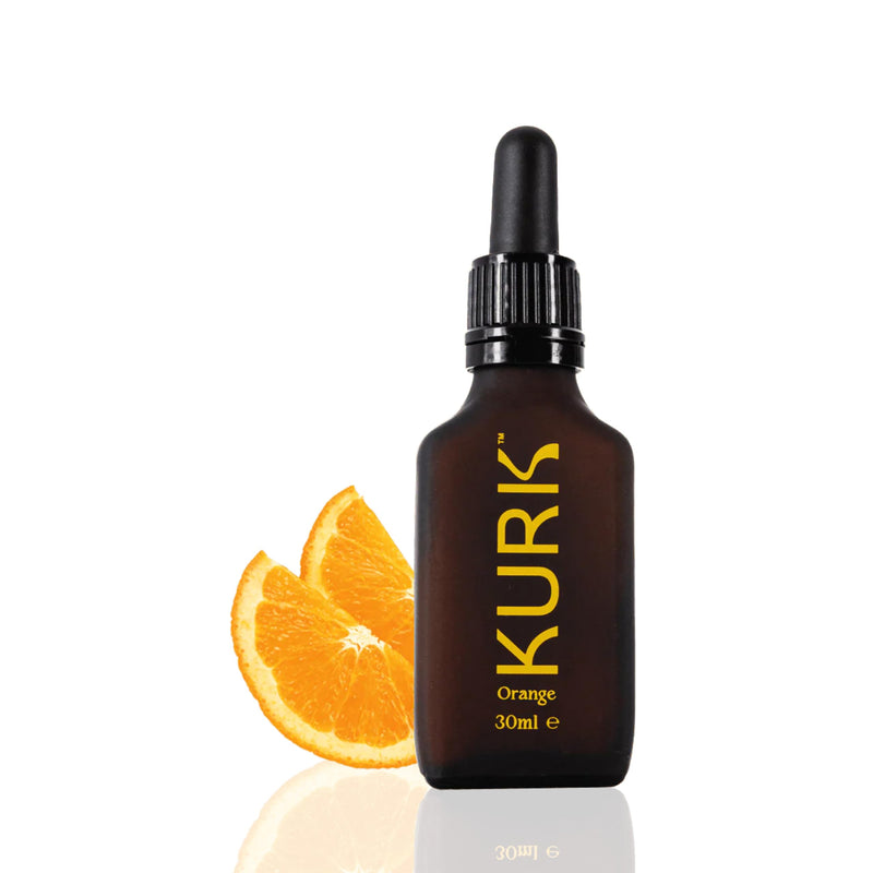 KURK Essential Liquid Turmeric Supplement, Turmeric Curcumin Drops, Oil for Advanced Everyday Wellness, Focus & Energy, 185x More Absorbable Than Powders, Plant-Based (Orange) (30ml) Orange 30 ml (Pack of 1)