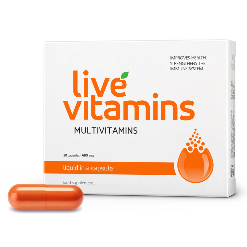 the only Live Vitamins. Bioactive Ingredients + Full Absorption = immediate Effect. Laboratory Tested. (Pack of 1) Pack of 1
