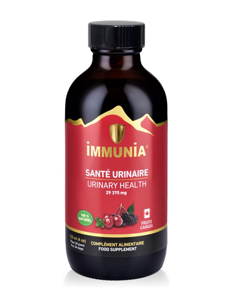 Urinary Health. Cranberry & Elderberry Concentrate. Fruits from Canada. Natural Antioxidant. Delicious Taste. 5 ml/Day 1 bottle