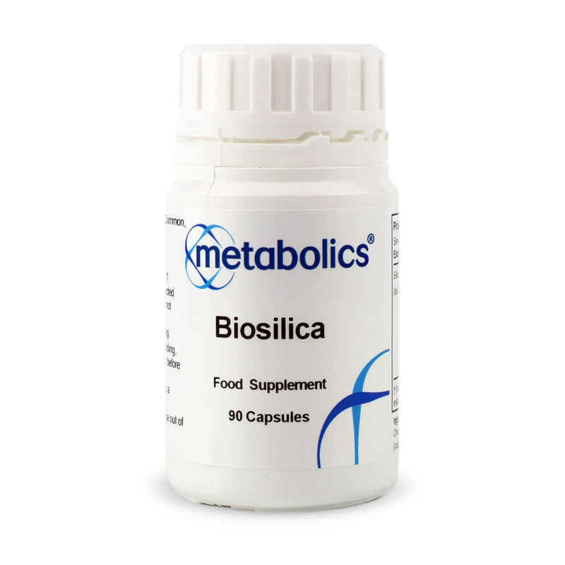 BioSilica 90 Vegan Capsules | High Absorption Silica Supplement for Bone, Hair, Skin & Connective Tissue Health | Choline-Stabilised Orthosilicic Acid | Vegan, Gluten-Free, UK Made