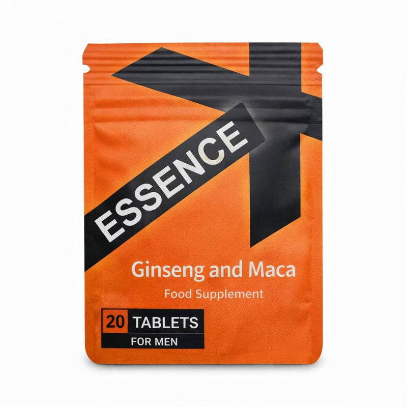 Ginseng Tablets Food Supplement for Men – 20 Tablets – Herbal Complex Formula – Energy & Vitality Support – Made in UK 1 count (Pack of 20)