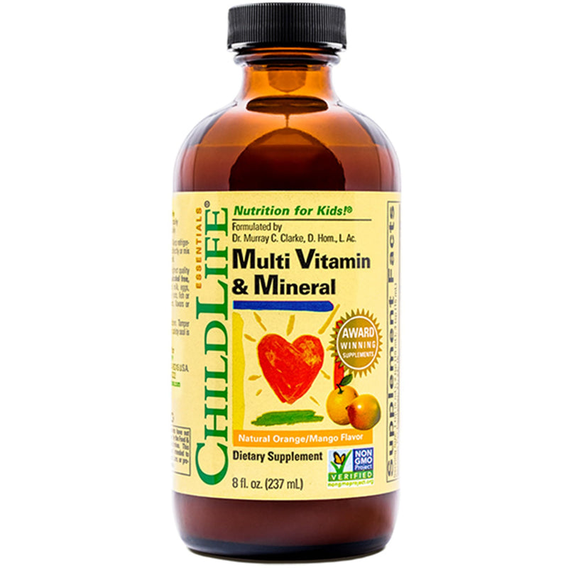 ChildLife Essentials, Multi Vitamin & Mineral, Multivitamin Drops for Kids, 237ml, Gluten Free, Soy Free, GMO Free