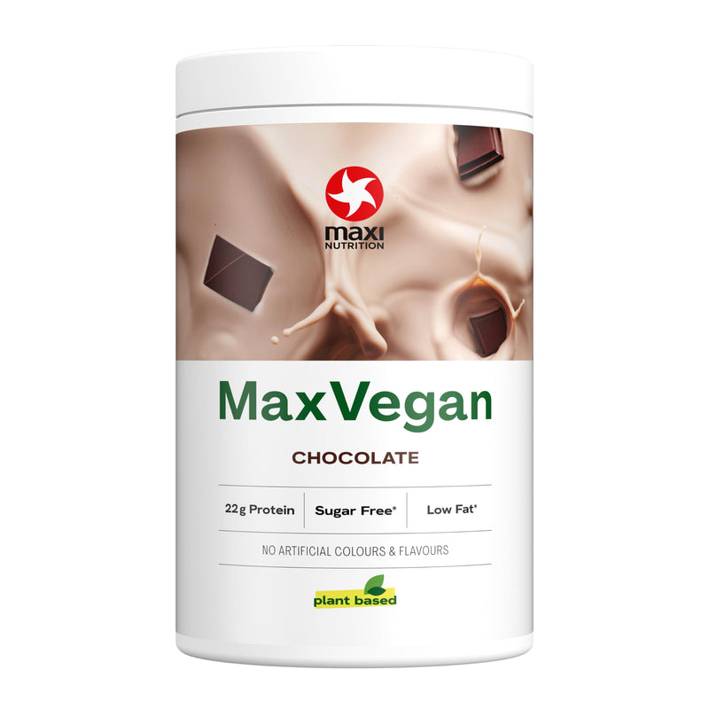 MaxiNutrition Vegan Protein Powder Chocolate 420 g, Vegan Protein Powder Made from Pea & Almond Protein, Free from Soy and No Artificial Flavours, Makes 14 Protein Shakes with 22 g Protein, Made in