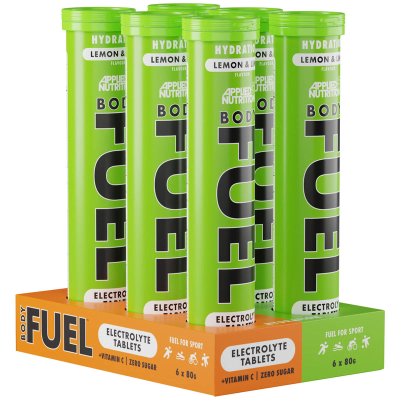 Applied Nutrition Bodyfuel Hydro Rehydration Effervecent Tablet - 6x20 4000MG Tablets (Lemon & Lime)