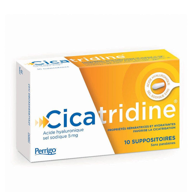 HRA Pharma Cicatridine Hyaluronic Acid 10 Suppositories