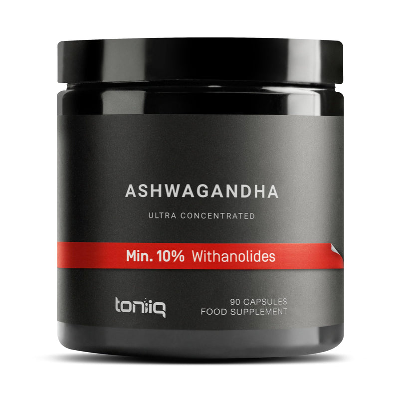 Ashwagandha - Ultra High Potency 20:1 Extract with 10% Withanolides - Wild Harvested in India - Highly Concentrated - Third-Party Lab Tested - 90 Capsules 9149UK
