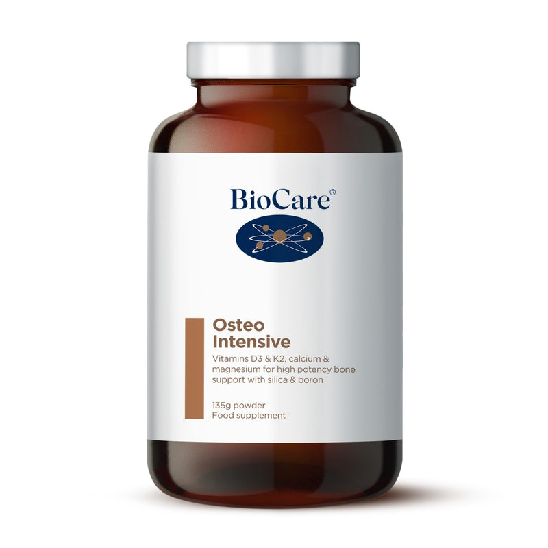 BioCare Osteo Intensive - Bone & Muscle Support Powder with Calcium, Magnesium, Vitamins D3 & K2, Manganese - 135g
