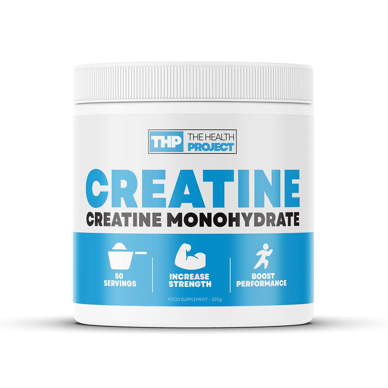 Ultimate Creatine Monohydrate | 5 Grams Serving | Increase Strength | Boost Performance | 50 Servings | 250g Unflavoured