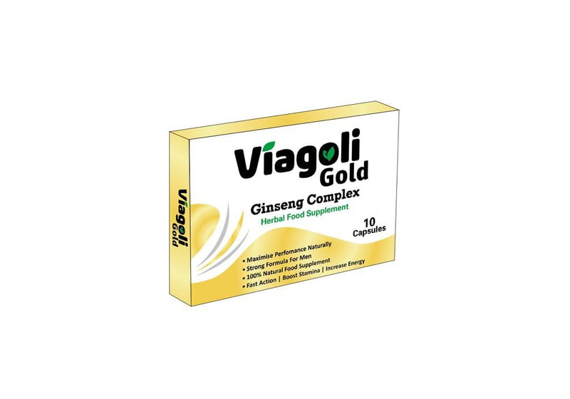 Gold Ginseng Capsules | 20% Ginsenosides, 100% Natural Herbal Supplement | Energy, Vitality & Stamina Support | Extra Strength Ginseng Complex for Men.