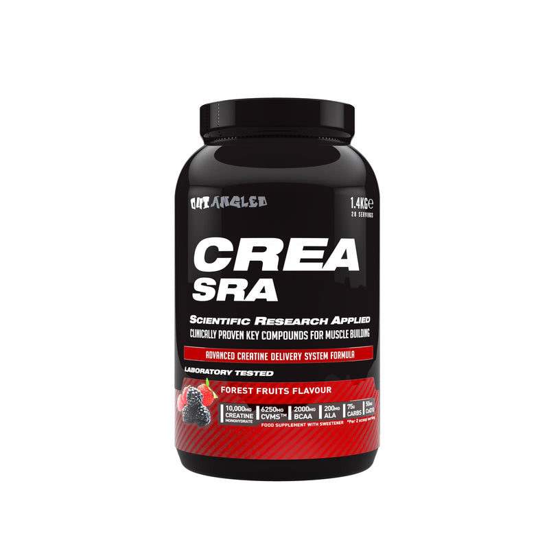 Creatine Monohydrate CREA SRA 1.4kg, Forest Fruit Flavour, Muscle Recovery and Strength Building