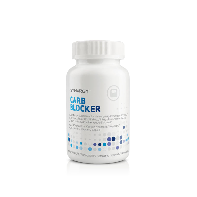 Synergy WorldWide Carb Blocker 60 Capsules | Support Healthy Weight Management and Wellbeing | White Kidney Bean Extract | Calorie-Controlled | 31,7 gr