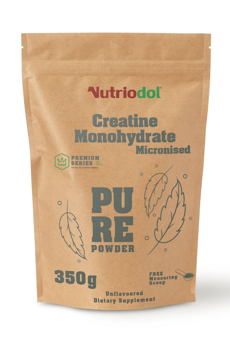 Creatine Monohydrate Powder | Selected Premium Micronised Quality | Pre-Workout & Post-Workout Supplement for Muscle Performance & Recovery. (Unflavoured 350g)