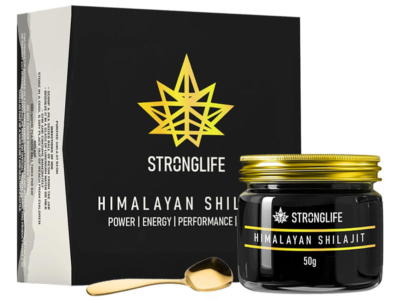 Shilajit Resin – Pure Himalayan Shilajit Gold with High Fulvic Acid | 50g Jar of Authentic Natural Mineral Resin for Energy, Vitality & Performance | Premium Shilajit Supplement UK