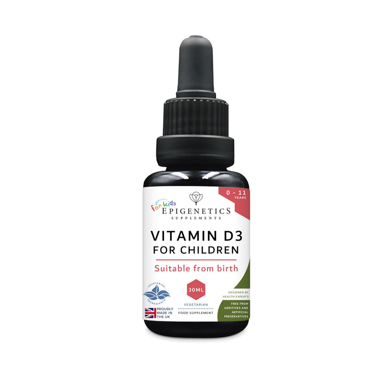 Baby Vitamin D Drops for Newborn, Kids, Toddler, & Children | 200 Servings | 30ml Vitamin D3 Immunity Supplement 0-11 Years | Sugar Free & Unflavoured | UK Made Vegetarian Liquid