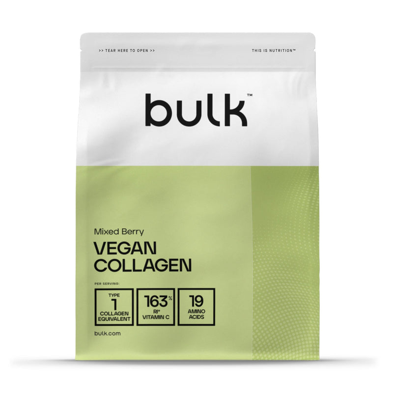 Bulk Vegan Collagen Powder, Mixed Berry, 250 g, 31 Servings, Packaging May Vary 31 Servings (Pack of 1)