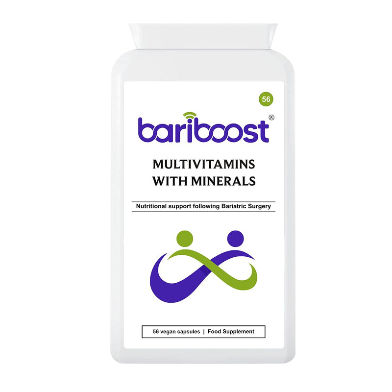Bariatric Multivitamin | Bariatric Vitamins and Minerals | Vitamins for Bariatric Surgery Patients | Gastric Bypass and Sleeve Gastrectomy | Easy to Swallow Capsule (56) 56