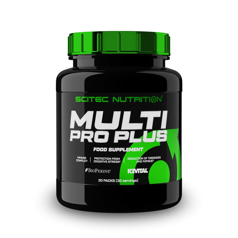 Scitec Nutrition Multi Pro Plus - 29-in-1 Multivitamin Food Supplement with Omega-3, Calcium, and Ginseng - 30 Day Supply in Convenient Sachets