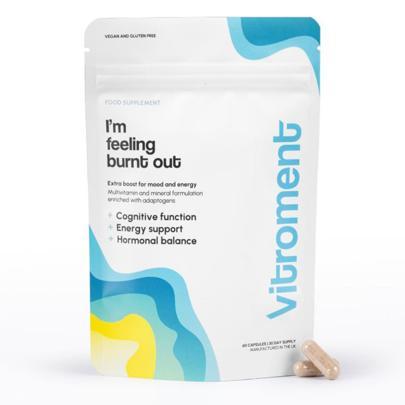 Multivitamin Tablets For Men and Woman Who Feels Burnt Out, Ashwagandha Enhanced with Amino Acids, Concentrated 30-Days Course (60 Tablets)