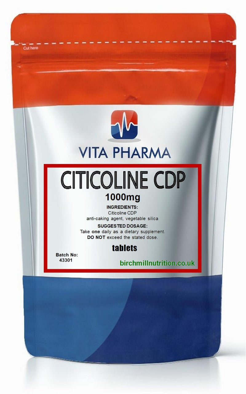 VITA PHARMA Citicoline CDP 1000mg 120 Tablets