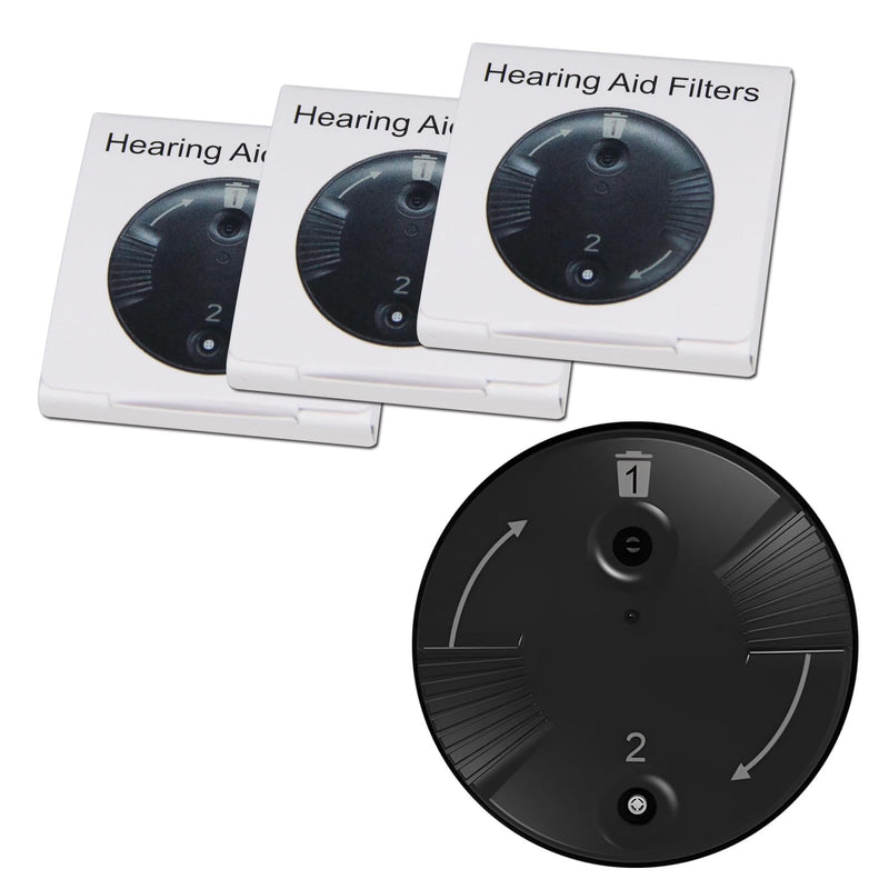 Wax Guards for Phonak Hearing Aid Accessories and Unitron RIC RITE Hearing Aid, Hearing Aid Filters (3 Packs/ 24 Pcs) 3