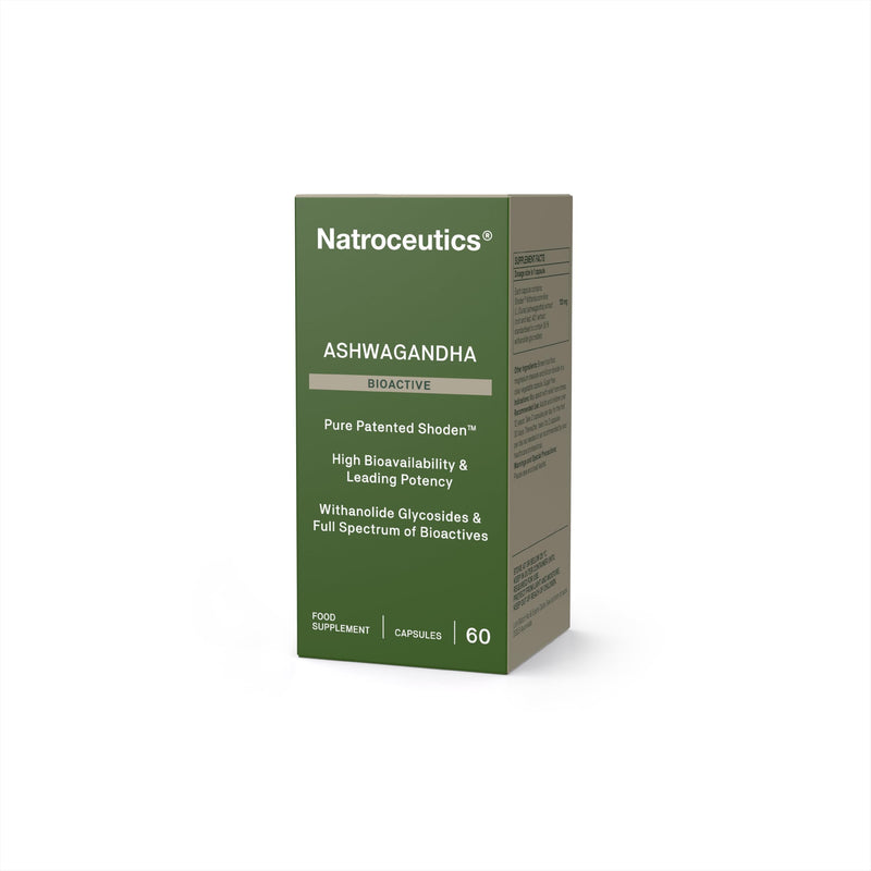 Ashwagandha BioActive - Patented Shoden - 35% Withanolides - High Strength Ashwagandha Capsules - Stress, Sleep & Mood - 60 Vegan Capsules