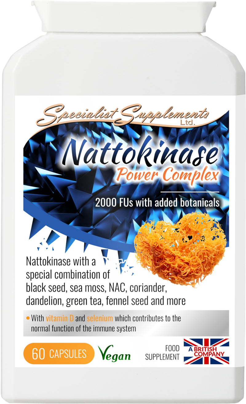Nattokinase Power Complex, 60 Capsules
