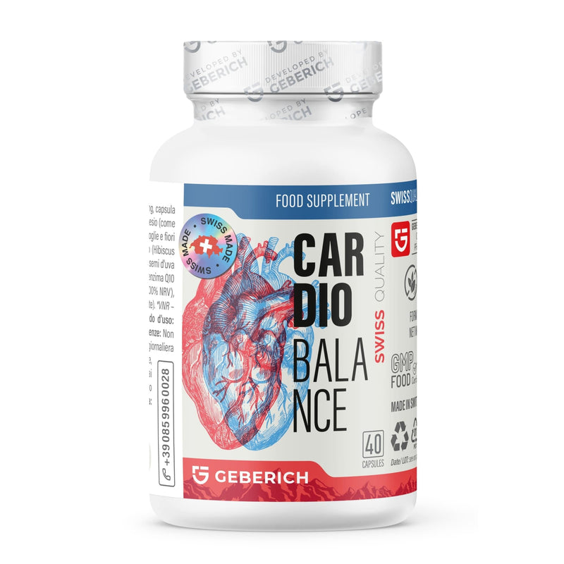 Capsules for Blood Pressure and Heart Support – Supplement with Cranberry, Grape Seed and Blackcurrant