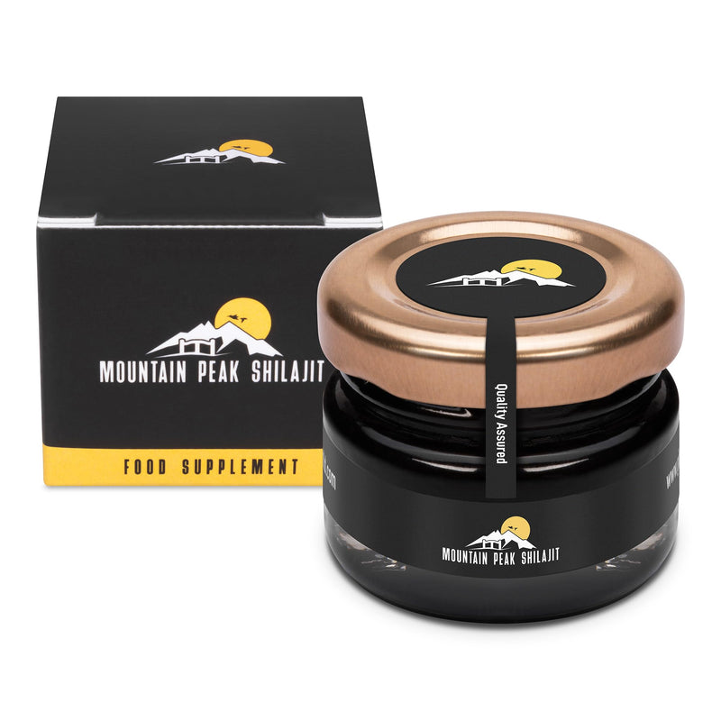 Resin – Pure Himalayan Shilajit Resin, Rich in Fulvic & Humic Acid – Supports Stamina, Immune System & Vitality – (30g) Jar