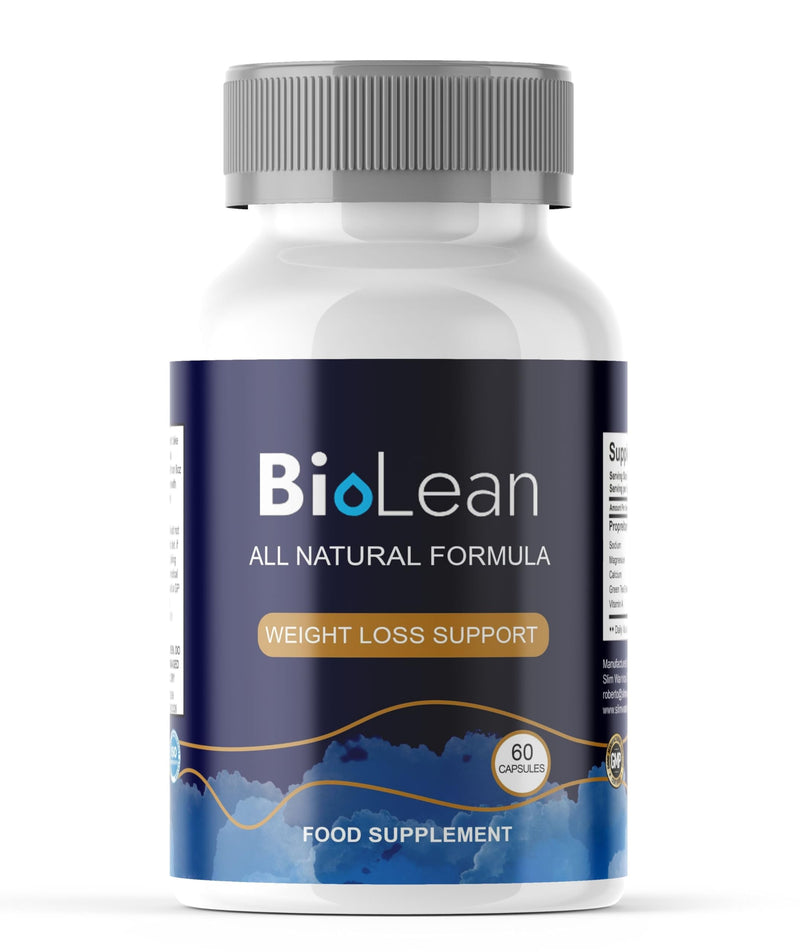 BioLean - All Natural Formula - 60 Capsules / 1 Month Supply