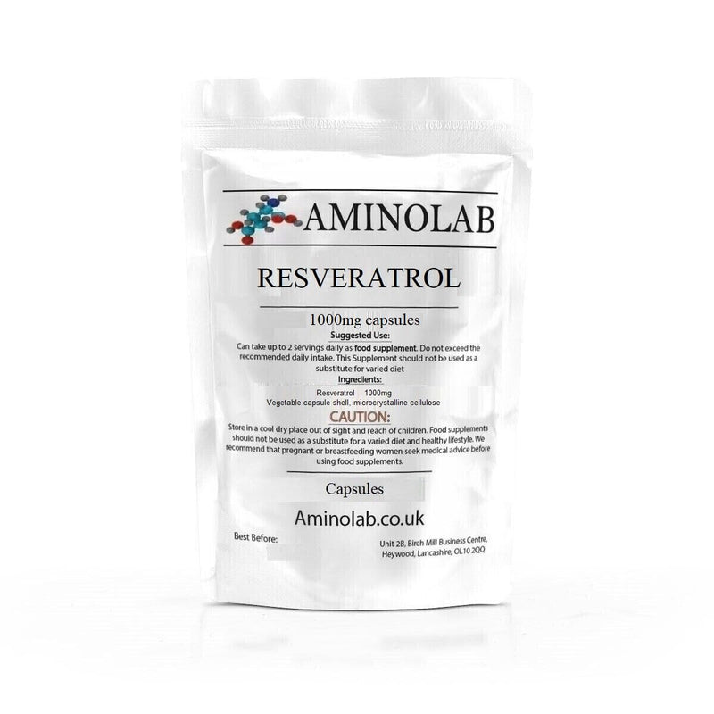 Resveratrol - MAX Strength 1000mg 120 Capsules