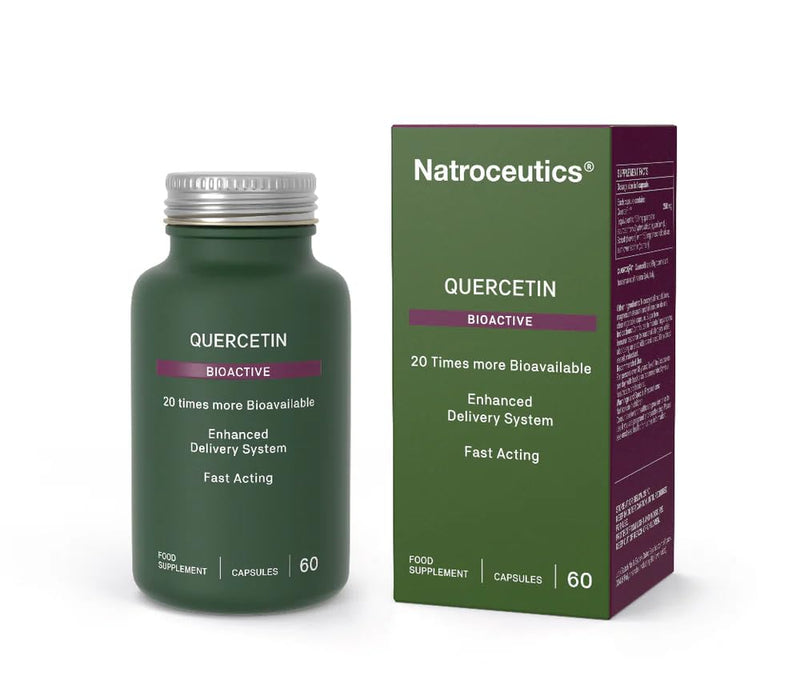 Quercetin Bioactive 60 Vegan Friendly Capsules| 20 Times More Bioavailable| Enhanced Delivery System| Fast Acting|