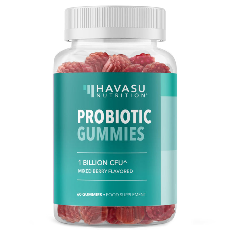Probiotic Gummies for Digestive Support and Gut Health with 1 Billion CFU of Shelf Stable Microorganisms | Non-GMO, Gluten Free and Vegetarian Friendly | 2 Month Supply Mixed Berry Gummies Probiotic Gummy