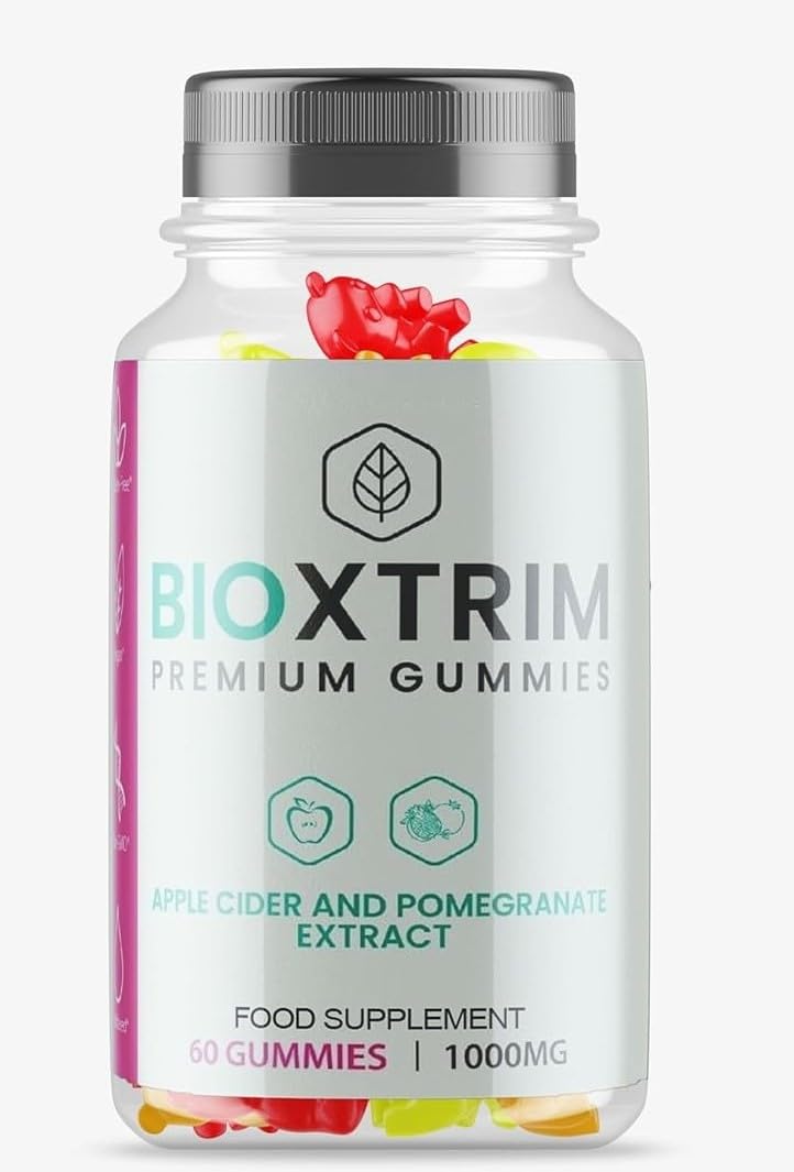 BioXtrim Gummies - All Natural - New & Sealed - Vegan - 60 Gummies - 1 Month Supply