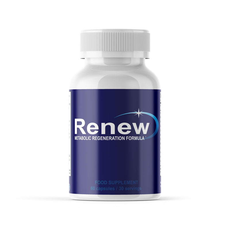 Renew - Metabolic Regeneration Formula - All Natural Formula- 60 Capsules / 1 Month Supply