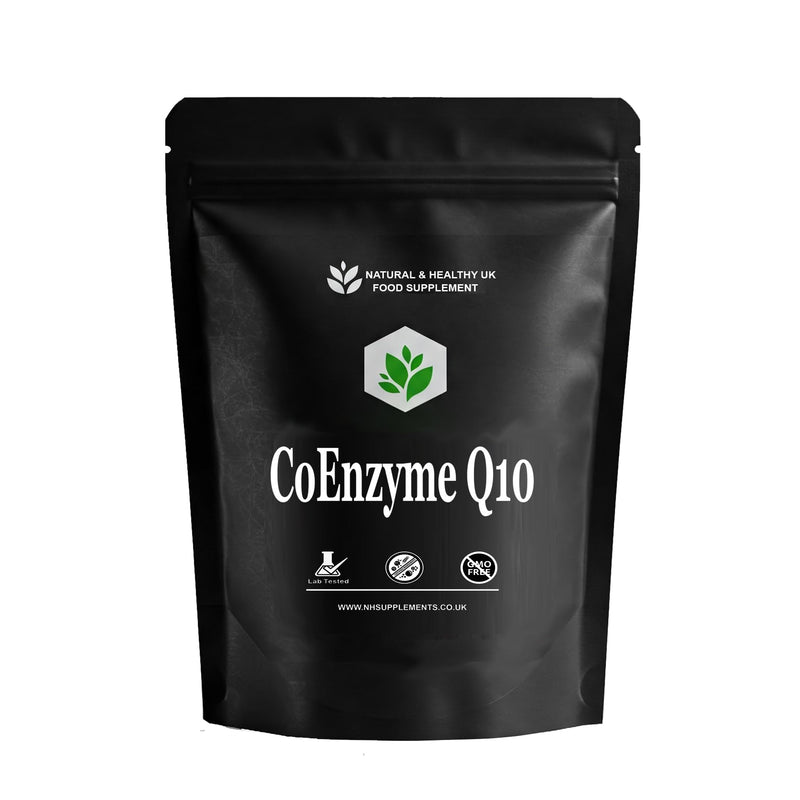 CoEnzyme Q10 60 Soft-gels - CoQ10 500mg Co Enzyme Complex with Vitamin E