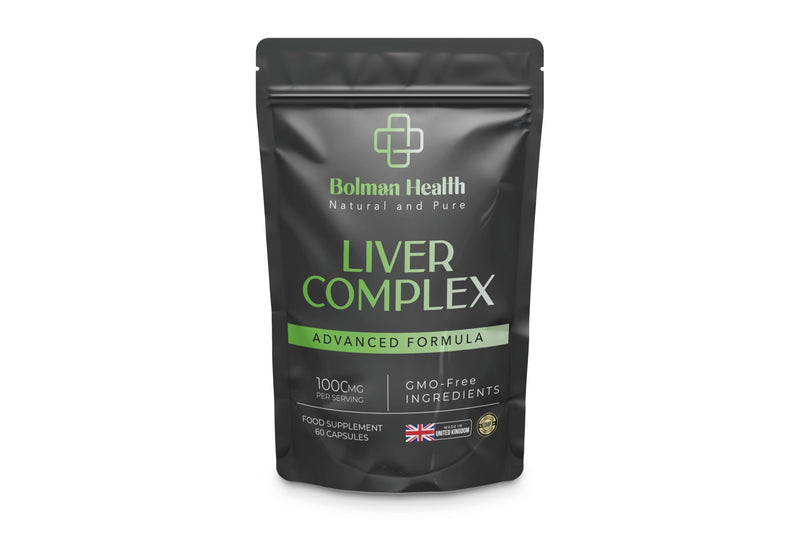 Liver Complex Capsules | TUDCA, NAC & Psyllium Husk | 60 Capsules | Supports Liver Function, Digestion & Metabolism | Vegan Capsules | Non-GMO | Gluten-Free Liver Supplement 60 count (Pack of 1)