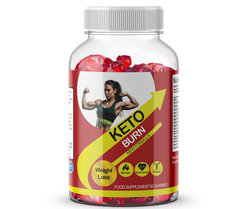 Keto Burn Gummies - New Formula - All Natural - Weight Support - 60 Gummies - All Natural - Vegan/Slim Warriors