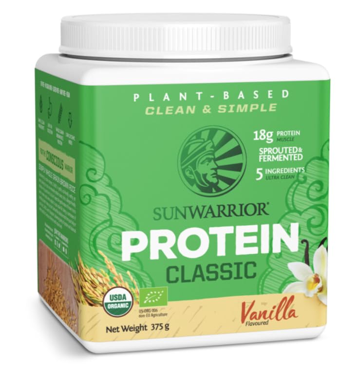 Plant-Based, Warrior Protein Warrior Classic Vanilla 375g