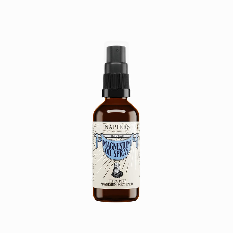 Napiers Magnesium Oil Spray - High Strength Topical Magnesium Chloride for Muscles, Joints and Night-Time Use - 100 Millilitres Magnesium Oil Spray 100ml