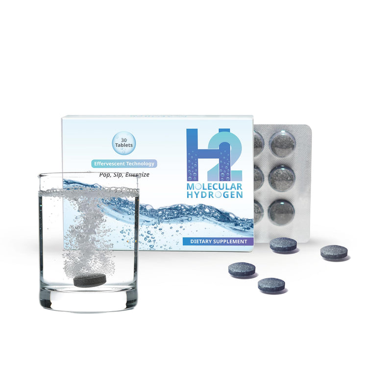 H2 Molecular Hydrogen Water Tablets with Magnesium – 12 PPM Effervescent Hydrogen Tablets for Drinking Water, Supports Hydration, Energy & Metabolism, Unflavored, 30 Tablets Unflavoured 30 count (Pack of 1)